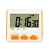 Import China factory wholesale OEM logo red magnetic digital kitchen timer from China