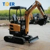 China Mining Tder Small Price Smallest Mini Excavator Tce10, Tce18, Tce20, Tce25