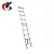 Import China multi purpose 2m 6m 7m aluminum step telescopic extension ladder price from China
