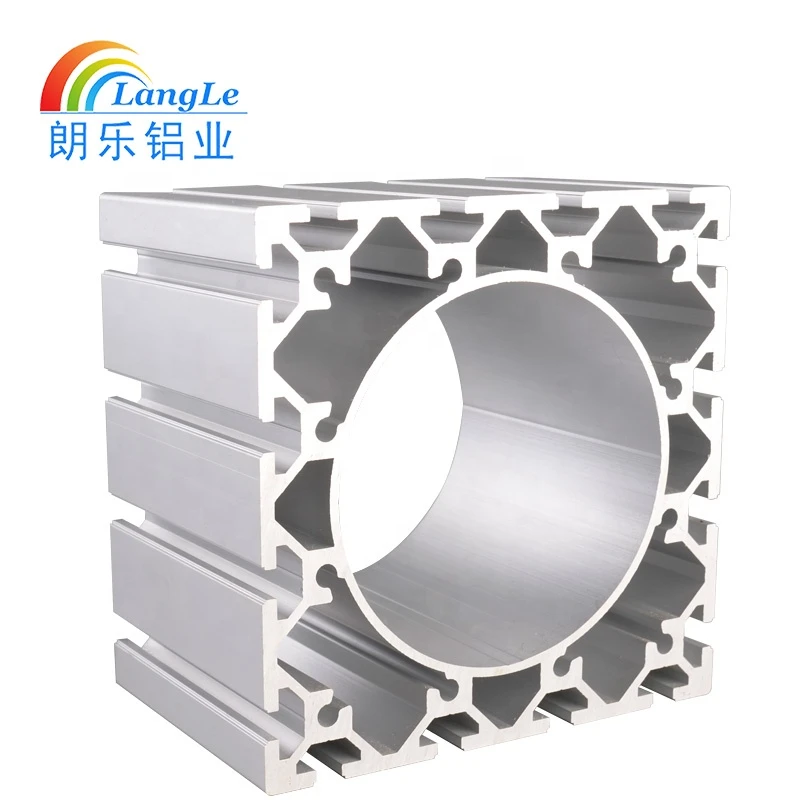 China Reliable Factory 160x160 Heavy Duty Anodized Industrial Aluminum Extrusion Profile