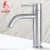 Import China stainless steel 304 single handle cheap hot and cold water tap matte black basin faucets for bathroom accessories from China