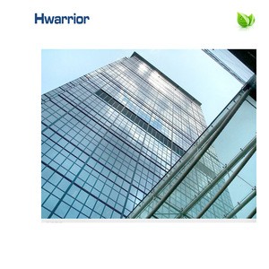 china supplier glass curtain wall with good quality for sale Hwarrior brand in guangzhou