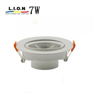 China supplier lighting indoor retrofit led recessed downlight 7w price