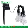 China supplier wholesale outdoor string light with solar panel garden led solar string light