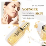 China Suppliers Korean Skin Whitening 24 Karat Gold Serum