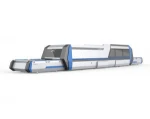 Chinese glass tempering machine  for min glass size STG-A1225
