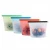 Import Chinese supplier vacuum reusable silicone food storage bag from China