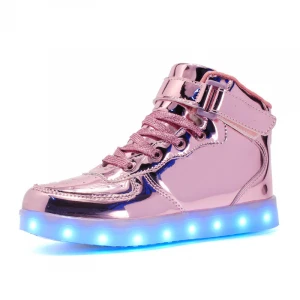 Christmas LED  kid shoes Children Casual Shoes children sport shoes with lights