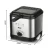 Import ckDelicious kitchen Home viewing window electric fryer Electric fryer Commercial fryer Machine 2.5L from China