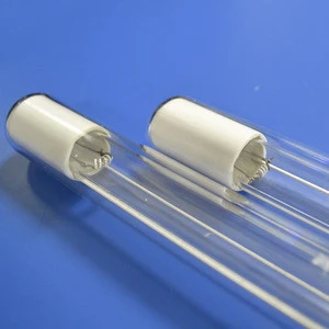 Clear quartz tube for uv lamp