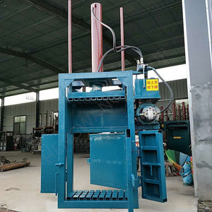 Clothing/baling press machine/used clothes and textile compress baler machine