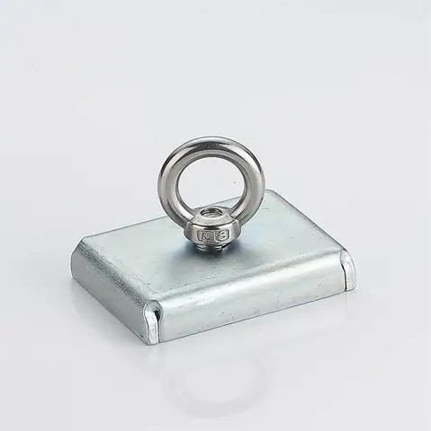 Buy Coated Single Side Fishing Rectangle Strong Magnetic Ndfeb Magnet ...