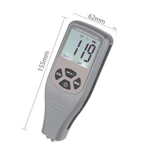 Coating Thickness Gauge Digital Coating Paint Thickness Gauge Meter Tools Ferrous and non-Ferrous 2 in 1 RZ240