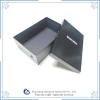 collapsible black cardboard customized size shoe boxes with logo