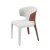 Import Color match morden genuine leather restaurant chairs for sale from China