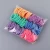 Import Colorful nylon knitted hair ties elastic hair bands wholesale from China