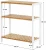 Import Combohome 3-Tier Bamboo Shoes Rack Ladder Bathroom Shelf Corner Home Hallway Furniture Family Storage Cargo Rack Ladder from China