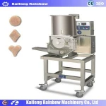 Commercial Fish shrimp burger meat pie making production line beef hamburger patty press machine price