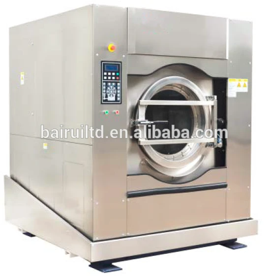 Commercial laundry equipment for laundry plant and hotel use