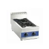 Commercial Portable canteen food stand snack cooker equipment stainless steel cast iron wok table top 4burner gas stove