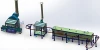 Complete Automatic Electrostatic Flocking Plant High Quality