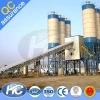 Concrete batching plant / concrete mixing station with aggregate lifting system