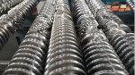 Conical Twin Barrel Barrel Extruder Barrel High Wear Resistance Conical Twin Screw Extruder Barrel