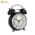 Import Copper Finishing Semi-Ball Shaped Round Glass Twin Bell Alarm Home Deco Table Clock from China