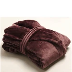 Coral Fleece Luxury man Bathrobe Hotel Bath Robe Mens Bathrobe Custom Made Robes Flannel Hotel Embroidered Bathrobe