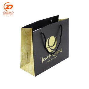 Cosmetic Luxury Hand  Shopping Packaging Bag for Packing Promotional and Gift cloth bags with custom printed logo