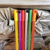 Cover Broom Handles Cheap Good Price Good Quality Plastic Material and Plastic Broomstick Material Varnishing Wooden Broom Stick