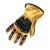 Import Cowhide leather outdoor work gloves anti-vibration full finger impact protection safety work gloves from China