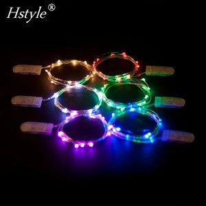Cr2032 Battery Operated Micro Mini Led String Light Silver Wire Starry Light String For Decoration HNL008CR