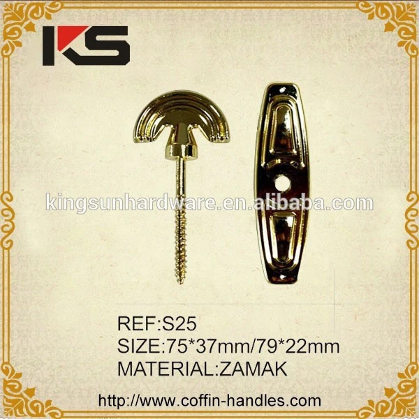Cross accessories with zamak material using on coffin