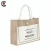 Import Custom biodegradable black jute fabric shopping bag with cotton pocket and  button picture of jute bag from China