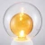 Import Custom Bottle Bulb Shape DIY Lamp Cover Indoor Ceiling Table Lights Glass Light Shade from China