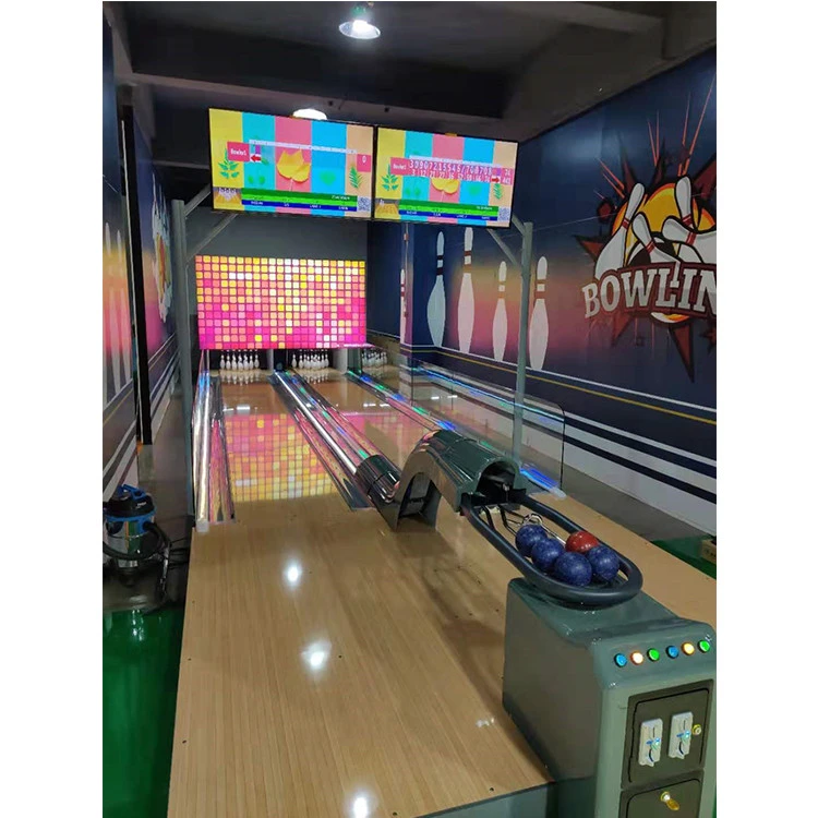 Custom bowling Game equipment machine 1 lanes New mini bowling