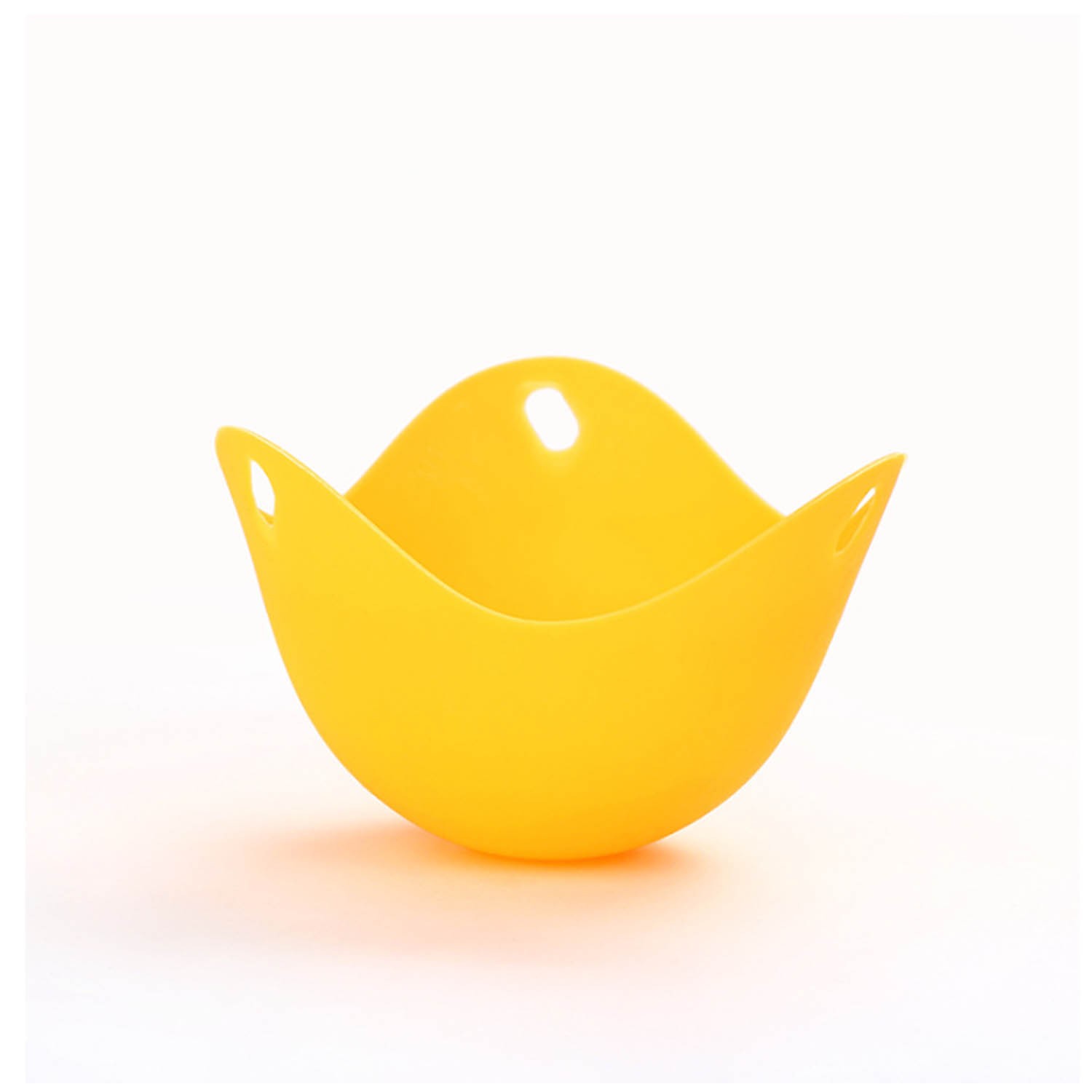 Custom Egg Cup Egg Poacher  QH Silicone Egg Poaching Cups with Ring Standers