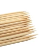 Custom high quality kebab skewer bbq wooden bamboo skewers bamboo sticks Chinese supplier