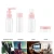Import Custom Leak-Proof Squeezable &amp; Refillable Toiletry Containers Kit Plastic Travel Bottles Set Travel Kit Bottle Cosmetic with Bag from China