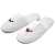 Custom logo four season promotion luxury 5 star hotel room guests eco-friendly disposable white terry spa slippers