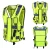Import Custom Logo Reflective Vest Jacket Strip Fabric Construction Security Safety Vest High Visibility Work Reflective Clothing from China