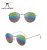 Import Custom Logo Uv400 Round Sunglasses Metal Frame Unisex Sun Glasses Sunglasses For Travelling from China