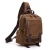 Import Custom Logo Vintage Fashion High Quality Mens Rucksack Canvas Crossbody Chest Men Women Sling Messenger Shoulder Bag from China