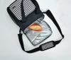 Custom logo wholer foods houndstooth insulated lunch cooler bag for frozen food