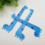 custom plastic school stationery set soft pvc ruler