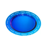 Custom Printed Logo Printing Gold Luxury Plastic Plates