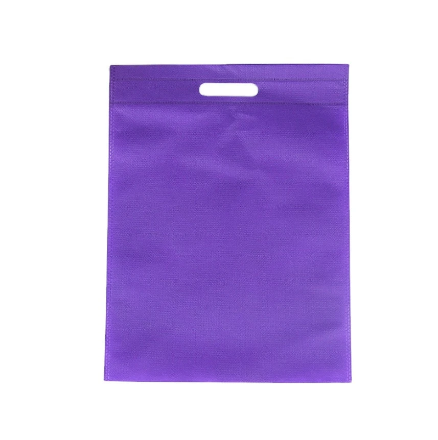 Custom recycled foldable die cut TNT non woven shopping tote bag