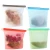Import custom resealable reusable portable silicone sous vide sandwich freezer food storage bag from China