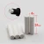 Import Custom Size 6mm 7mm 8mm Activate Carbon Smoking Cigarette Vape Pipe Filter with Ceramic Caps from China